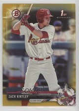 2017 Bowman Draft Gold 15/50 Zach Kirtley #BD-20 s3g