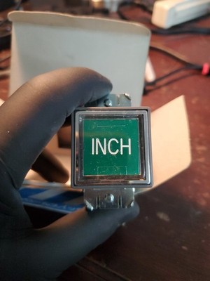 Matsushita C25-1a1b Pushbutton Switch w/Cover with INCH insert AC7410 (TA47MS)