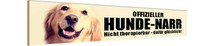 Holzschild 10X46 Cm Offizieller Hunde Narr GlüCklich Spruch Zitat Deko Geschenk
