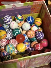 50 Random Vending Machine Bouncy Balls