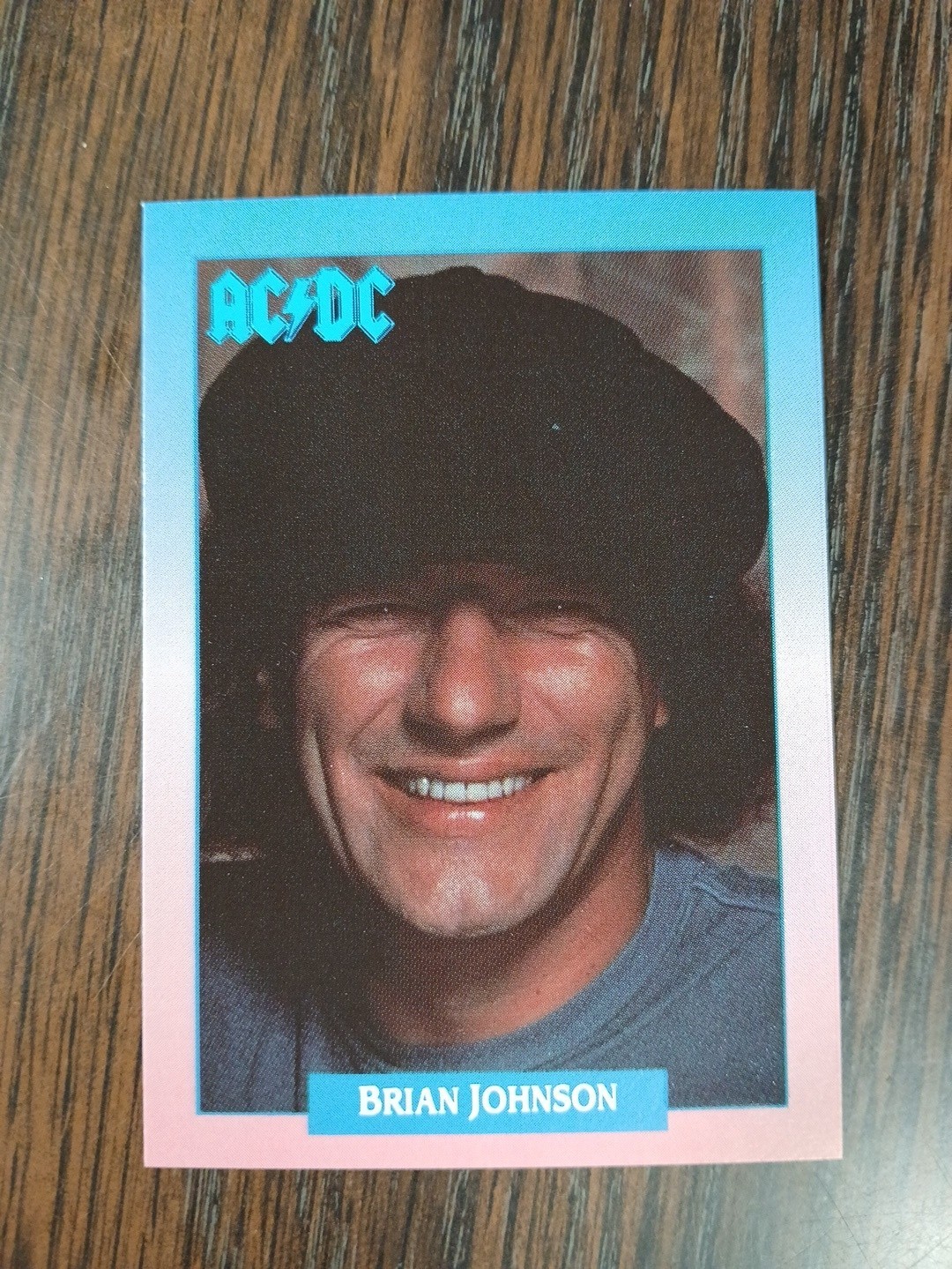 1991 Brockum RockCards #79 Brian Johnson AC/DC Nmmt | eBay