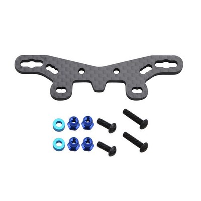 Carbon Fiber Chassis Front Damper Stay Kit For Tamiya TT02S/SR 54632 RC Car G