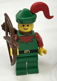 Vintage LEGO Minifigure Captain Red Beard Pirate & Forestman LEGO
