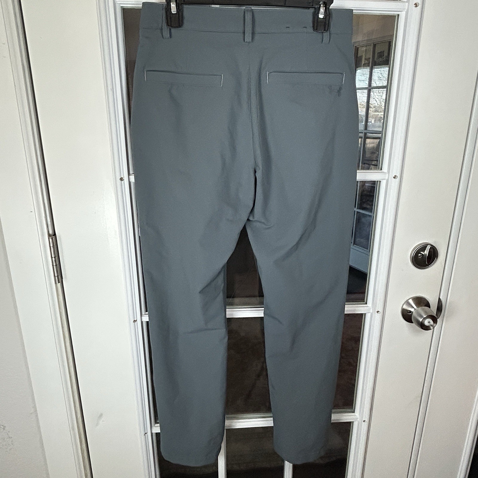Under Armour Performance Pants Gray Flat Front Si… - image 5