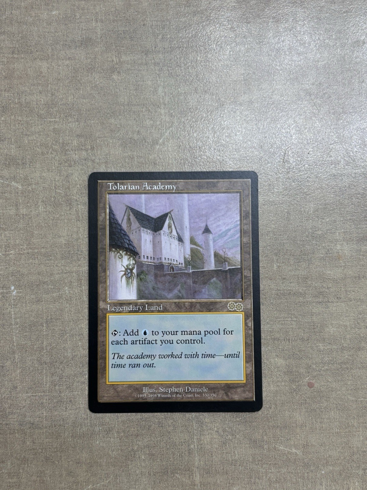 Magic the Gathering Tolarian Academy Urza's Saga LP