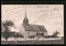 CPA Balines, Eglise 1904 