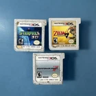 Lot Of 3- 3DS Starfox 64 3D, Zelda Link Between Worlds, Mario kart 7, Carts Only