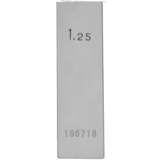 STEINLE Parallelendmaß 1,25 mm Toleranz 1 Endmaß Endmass Parallelendmaße Stahl