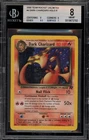 Pokemon Dark Charizard Team Rocket Unlimited Holo Rare #4 BGS 8