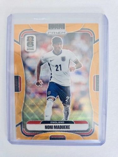 2026 Panini Prizm FIFA World Cup Noni Madueke #115 Gold 01/10