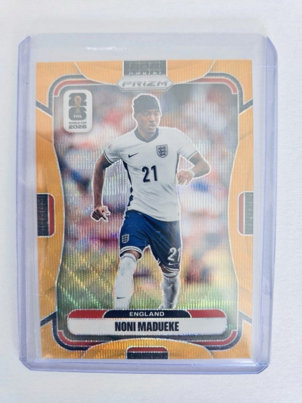 2026 Panini Prizm FIFA World Cup Noni Madueke #115 Gold 01/10