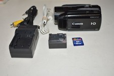 CANON VIXIA HF M31 DUAL FLASH MEMORY FHD CAMCORDER 32GB 16GB BATTERY/CHARGER