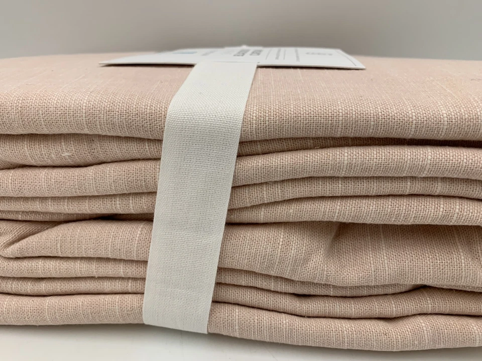 Pottery Barn Kids Evelyn Blackout Drape Panel Curtain Blush 44x 108" #8416 - Image 3 of 4