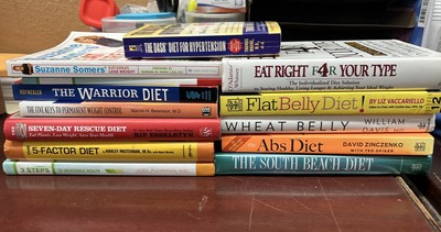 15 Book Lot: Health Fitness Healing Nutrition Remedies Cures Healthy Living PB