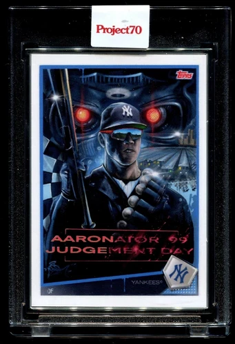 TOPPS PROJECT 70 SILVER ARTIST PROOF 555 AARON JUDGE by CES YANKEES 39/51