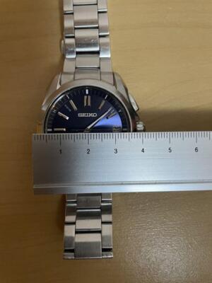 Seiko Brightz 7B24-0AK0 Date Radio wave control St.Steel