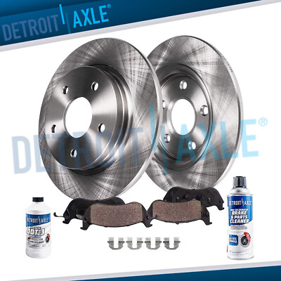 Rear Disc Rotors Brake Ceramic Pads for 2009 - 2016 Toyota Venza 11.73'' 298mm
