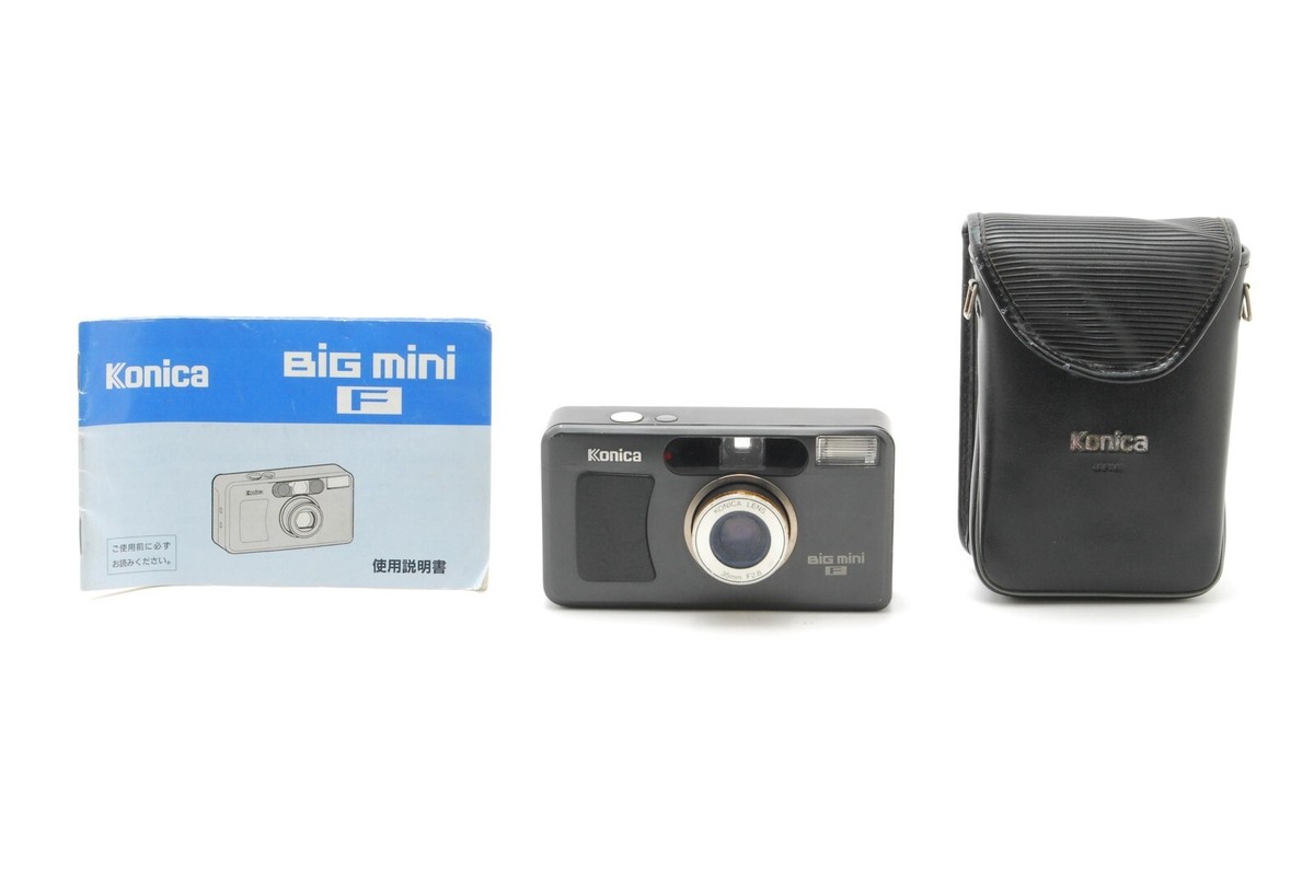 NEAR MINT] Konica BiG mini F Limited Black Point & Shoot