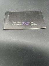 Polaroid 230 Automatic Land Camera Instructions owners manual