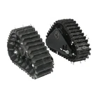 Pair ATV Snow Track Go Kart UTV Buggy Quad Rear Wheel Tire Snowmobile Tracks