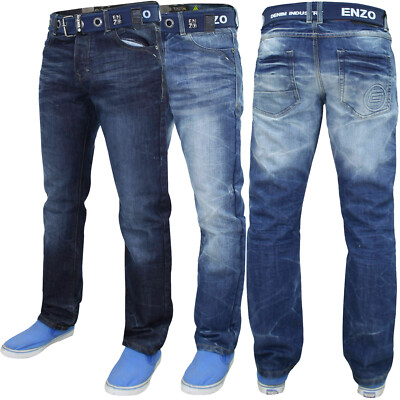 Straight Uomo Jeans Gaffer