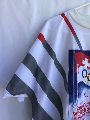 Vintage Adidas Olympic Winter Games 1928 St.Moritz 2nd Sweatshirt