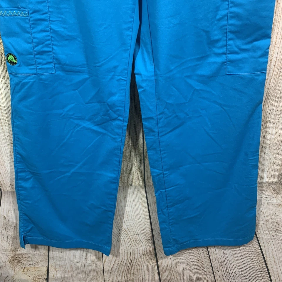 Pantalones Médicos Carga Crocs Ropa Médica Para Mujer Nuevos con Etiquetas Talla S Azul Turquesa Foto 3 de 4