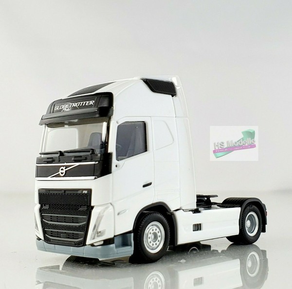 Herpa 313360 Volvo Fh Gl. Xl 2020 Basic Zugmaschine Weiß Eigenbau / Umbau Ge.-image