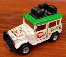 AUTO GIOCATTOLO MACCHININA JEEP TOYOTA MAJORETTE ANNI 70 Off-Road Toy Car 1:36