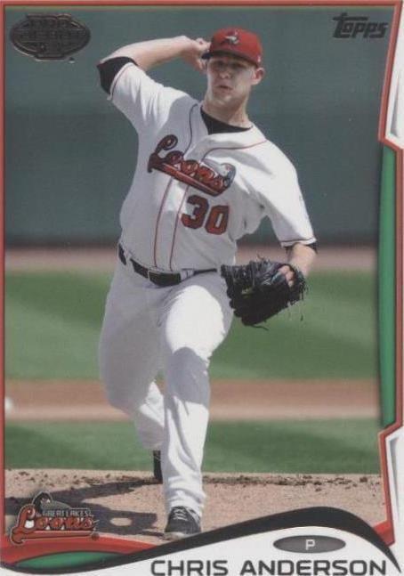 2014 Topps Pro Debut - Chris Anderson #173 - 1 of 1