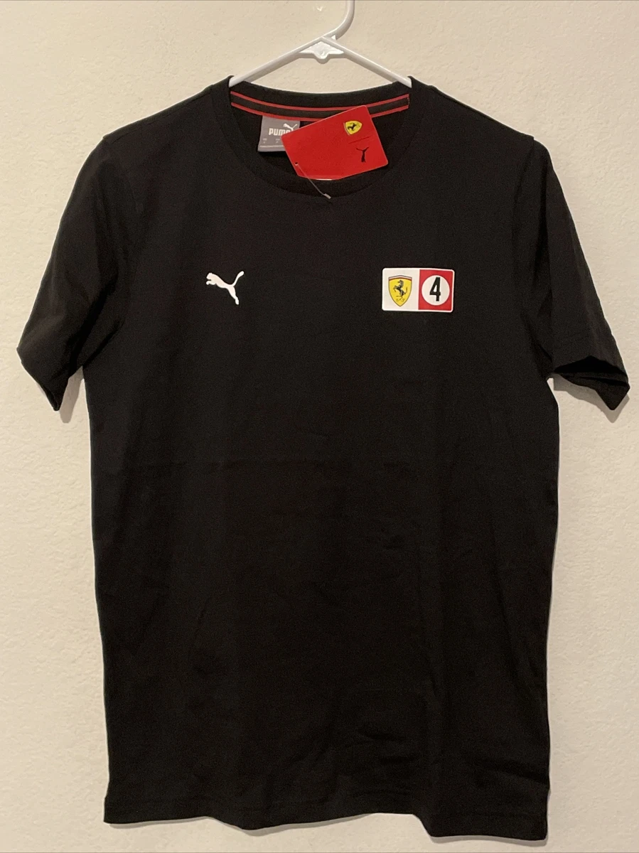 T-shirt Ferrari Puma Ecusson Rouge 701210924-001 - Enfant