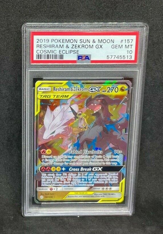 Reshiram & Zekrom GX - 157/236 - Ultra Rare