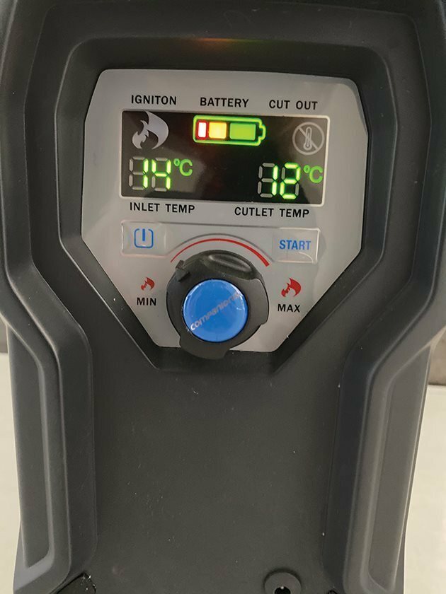 Companion AquaHeat Lithium Gas Shower Hot Water Poratble Camping Caravan  9320531079834 | eBay