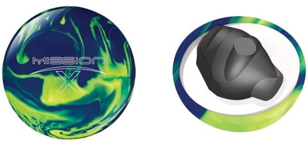 15lb NNB Ebonite MISSION X New 1st Quality Bowling Ball
