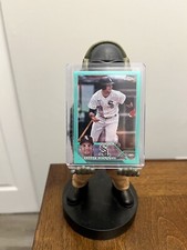 2023 Topps Chrome Andrew Benintendi Aqua Refractor 180/199 White Sox + Base