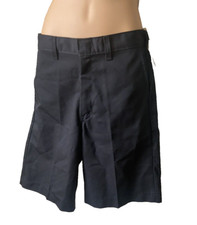 Dickies SchoolWear Boys Shorts Uniform Black Boys Flat Front Size 20 Reg 29 W