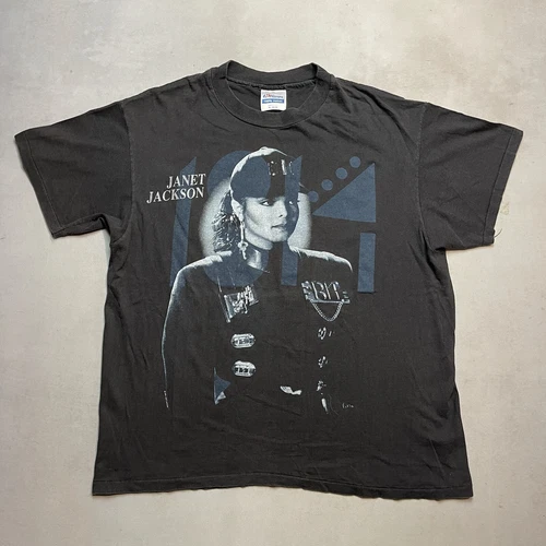 Janet Jackson 1814 Rhythm Nation Tour Shirt Single S Vintage vintage concert t-shirt, vintage, size XL, single stitch, B+ condition