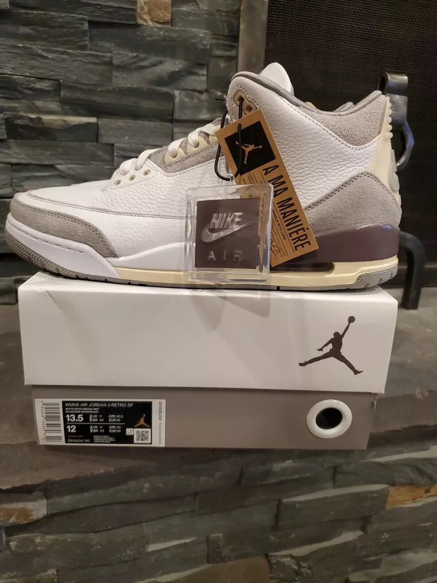 Nike Jordan III 3 A Ma Maniere Size 13.5 W 12 M DEADSTOCK | eBay