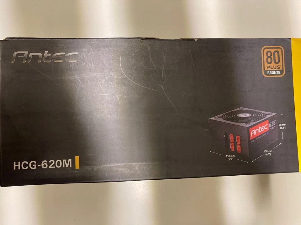 Antec HCG-620M 620W 80 Plus Bronze Gamer  Netzteil  -gebraucht- - Bild 4 von 4