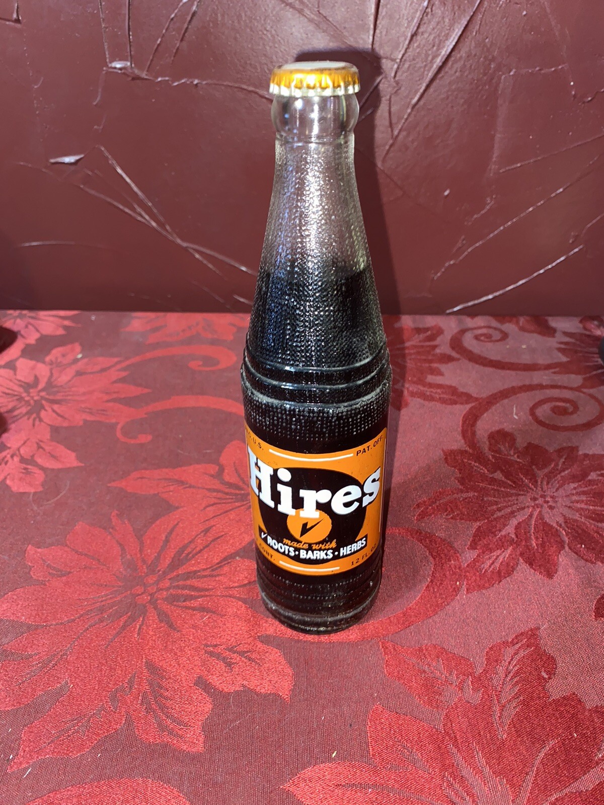 Vintage Hires Root Beer Bottle (full) eBay