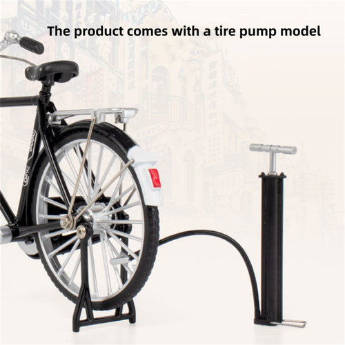 1:10 Miniature Alloy Bicycle Bike Model Alloy Bicycle Alloy Model Collection - Picture 5 of 11