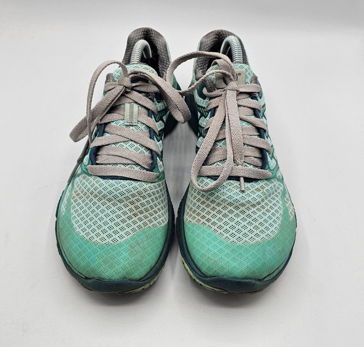 Scarpe da trail running verdi Merrell ad accesso nudo Adventurine taglia 6 5