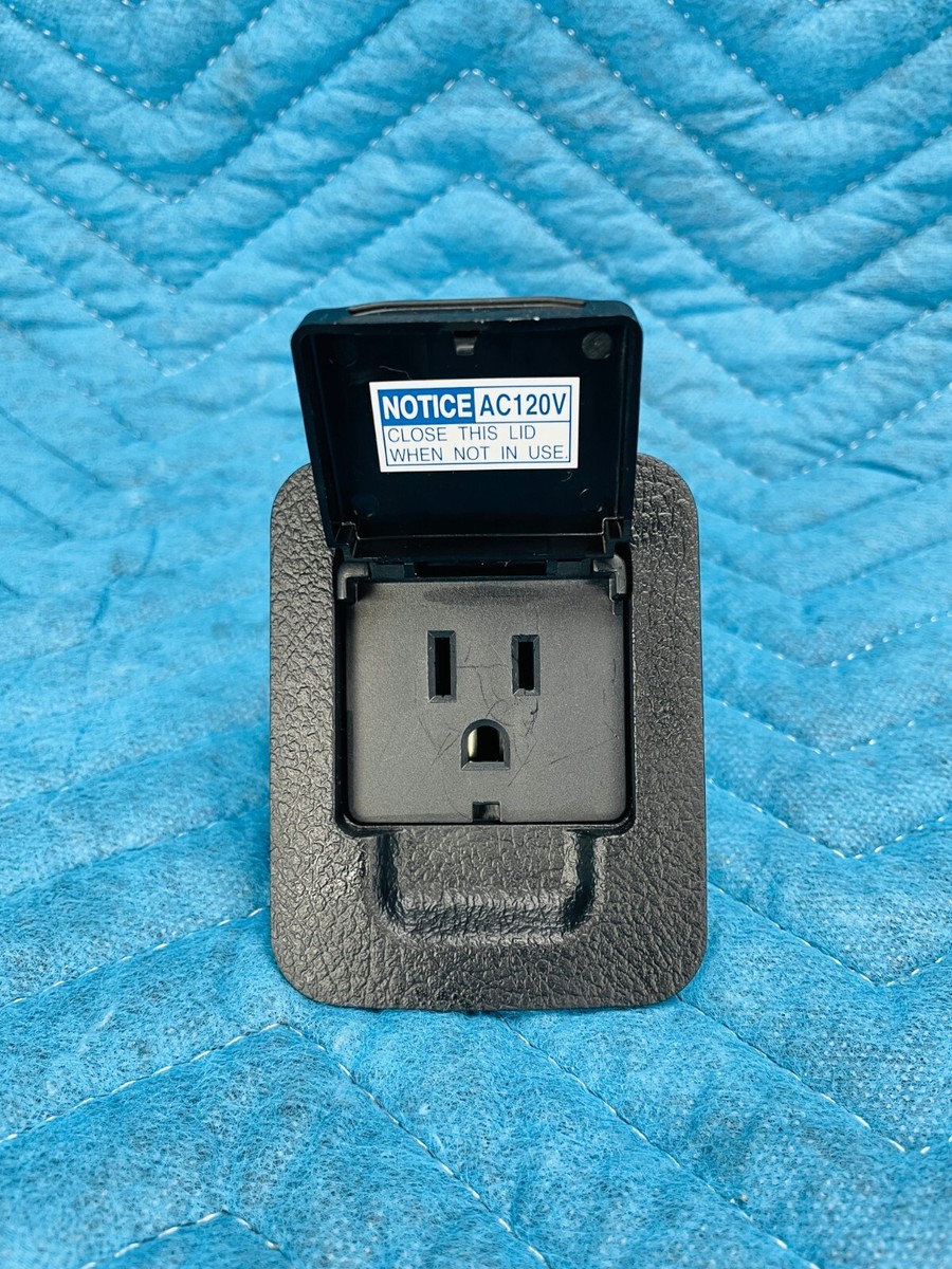 Lexus LX570 Power Outlet Socket Luggage Compartment LH 2013 Black