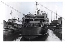 FR123 - British Rail Ferry - Caesarea in Drydock - photograph 6"x4"
