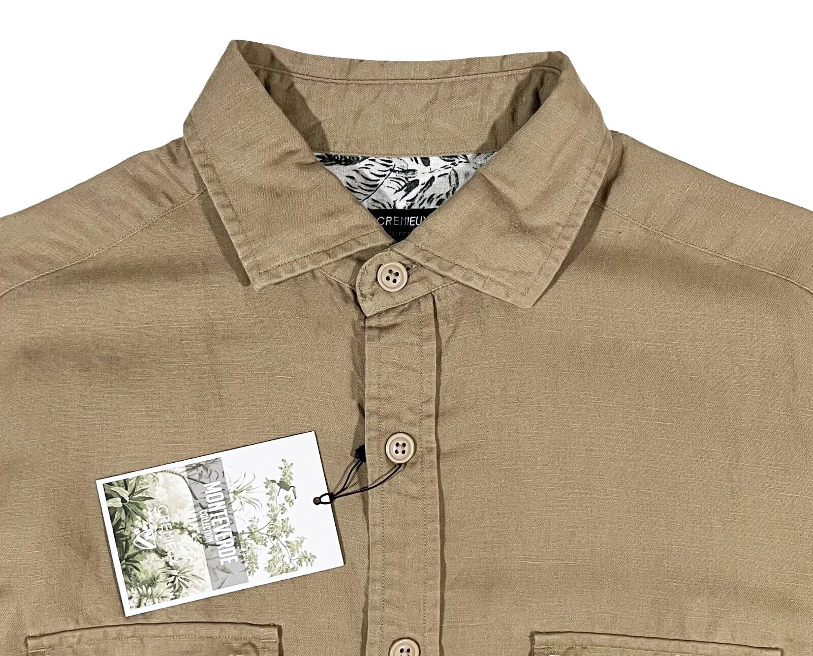 Daniel Cremieux男式纯色休闲纽扣衬衫