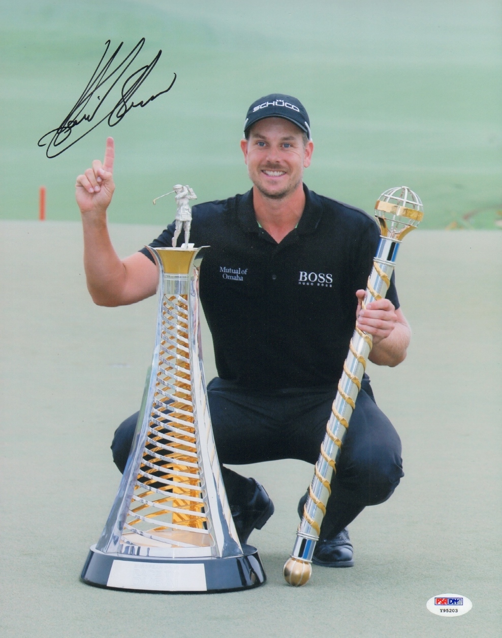 Henrik Stenson Autographed Signed AUTO'D 11X14 PHOTO POSTER PSA/DNA COA Y95203 PGA EURO TOUR 