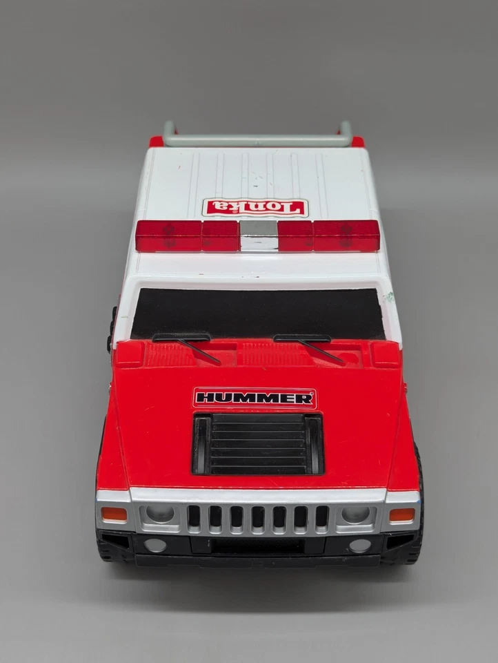 Hasbro Tonka 2003 Off Road Rescue Hummer 13" luces de trabajo y sonido probado Foto 3 de 4
