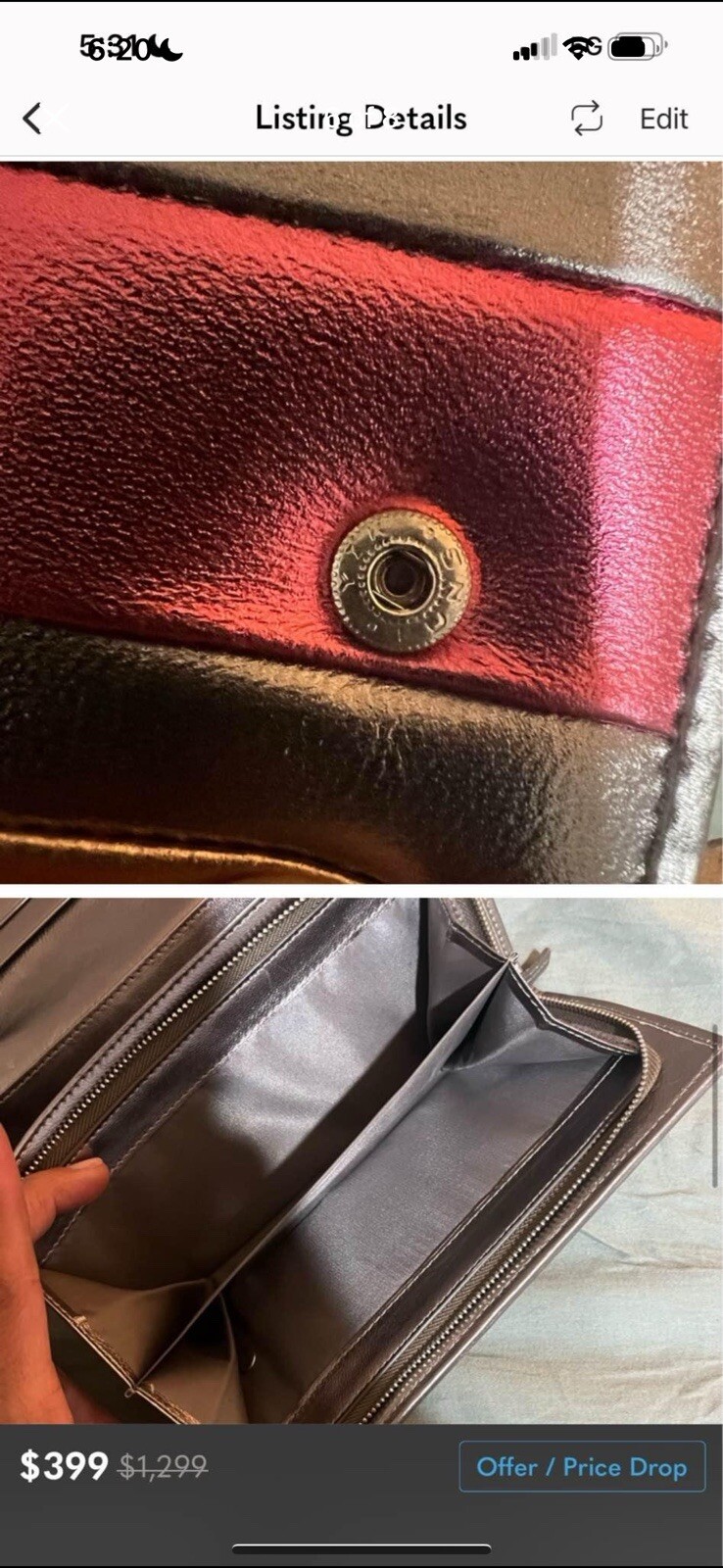 Miu Miu Wallet On Chain - image 7