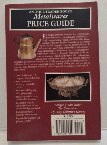 Metalwares Price Guide Including Silver Brass Copper Pewter & More - Foto 2 di 11