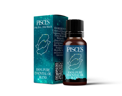 Mystix London | Fische - Sternzeichen Astrologie ätherische Ölmischung - 10ml